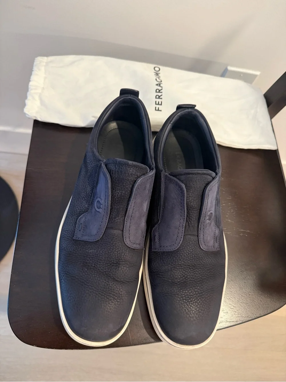 Ferragamo Alfie Suede Loafers